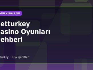 Betturkey Casino Oyun Ayrımları için açıklayıcı konu görseli