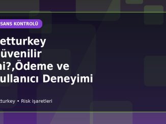 Betturkey Ödeme ve Deneyim Kanıtları için açıklayıcı konu görseli